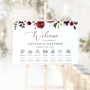 Affiche Fleurs de Bourgogne, Fleurs Roses, Chronologie de