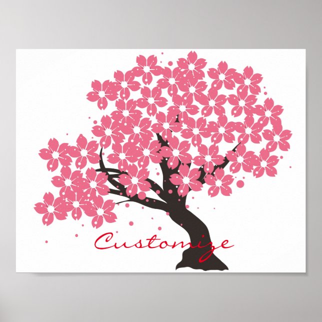 Affiche Fleurs de cerisiers au Sakura japonais Thunder_Cov (Devant)