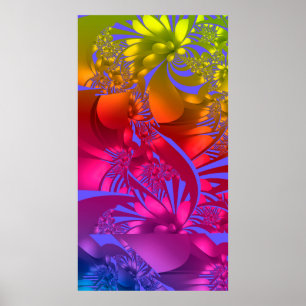 Affiche Fleurs de Chakra