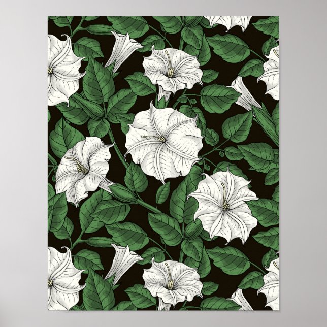 Affiche Fleurs de lune 2 (Devant)