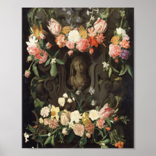 Affiche Fleurs de Marie Art sacré