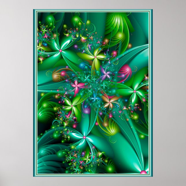 Affiche Fleurs de printemps (Devant)