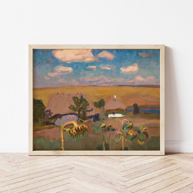 Affiche Fleurs de soleil | Jan Stanisławski (Créateur téléchargé)