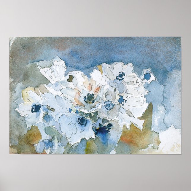 Affiche Fleurs de Vrubel (Devant)