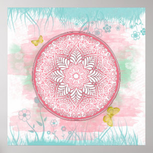 Affiche Fleurs d'été