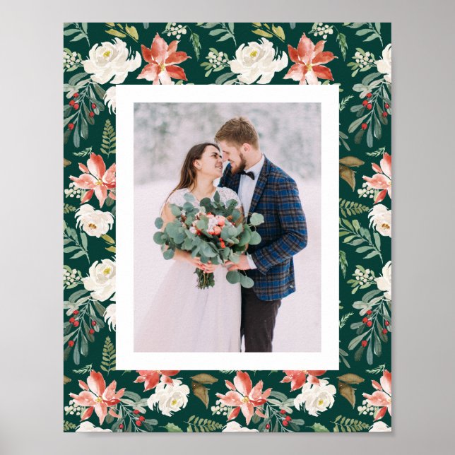 Affiche Fleurs d'hiver | Fêtes (Devant)