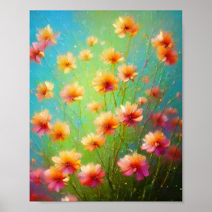 Affiche Fleurs d'orange sauvage