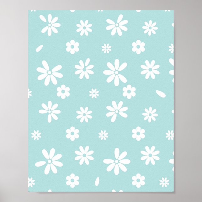 Affiche Fleurs et pétales 10 (Devant)