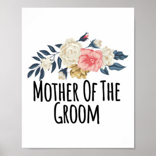 Affiche Fleurs Florales Drôle Mère De La Pièce Dit Sa