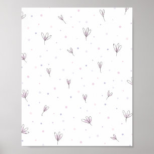 Affiche Fleurs Lilac