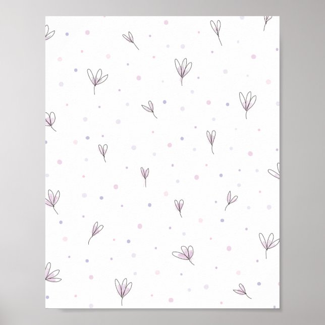 Affiche Fleurs Lilac (Devant)