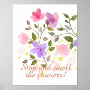 Affiche Fleurs magnifiques