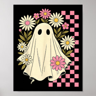 Affiche Fleurs Nk vintages Fantôme Super Halloween Soky Gi