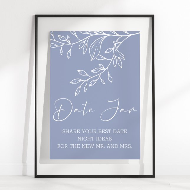 Affiche Fleurs Périwinkle Date Nuit (Créateur téléchargé)