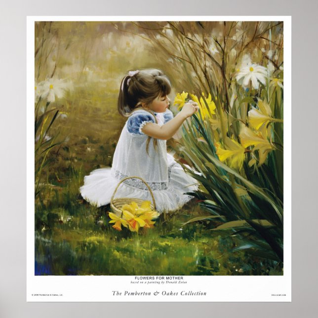 Affiche Fleurs pour mère (Devant)