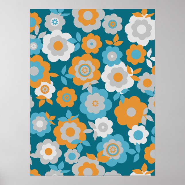 Affiche Fleurs printanières d'Eilin (Devant)