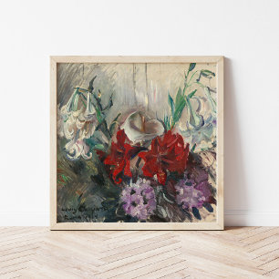 Affiche Fleurs romaines   Lovis Corinth