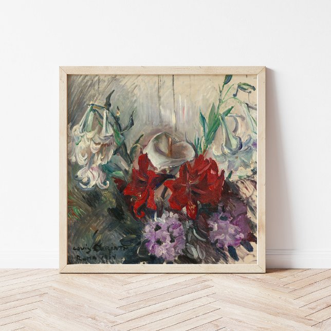 Affiche Fleurs romaines | Lovis Corinth (Créateur téléchargé)