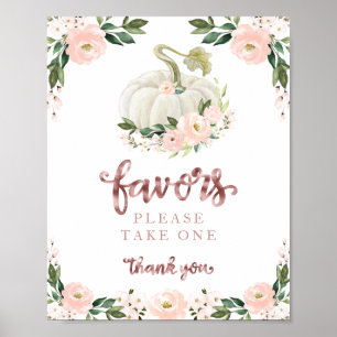 Affiche Fleurs roses qui tombent Signe de Faveurs pour Bab