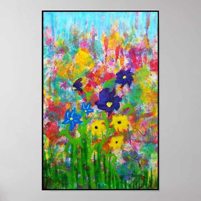 Affiche Fleurs sauvages (Devant)