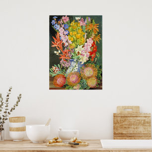 Affiche Fleurs sauvages de Ceres, Afrique de l'Ouest
