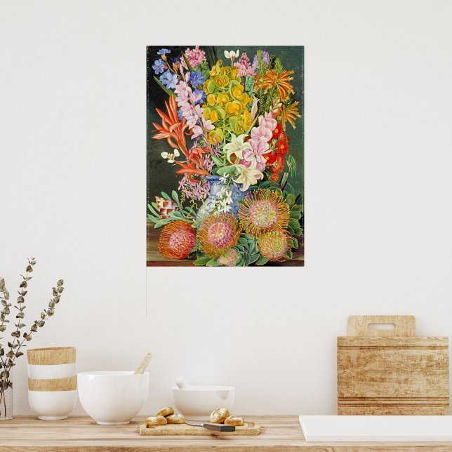 Affiche Fleurs sauvages de Ceres, Afrique de l'Ouest (Cuisine)
