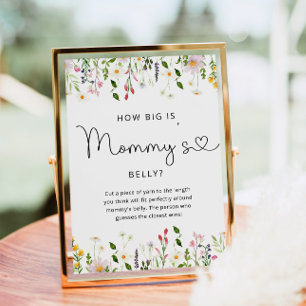 Affiche Fleurs sauvages quelle taille est l'affiche de jeu