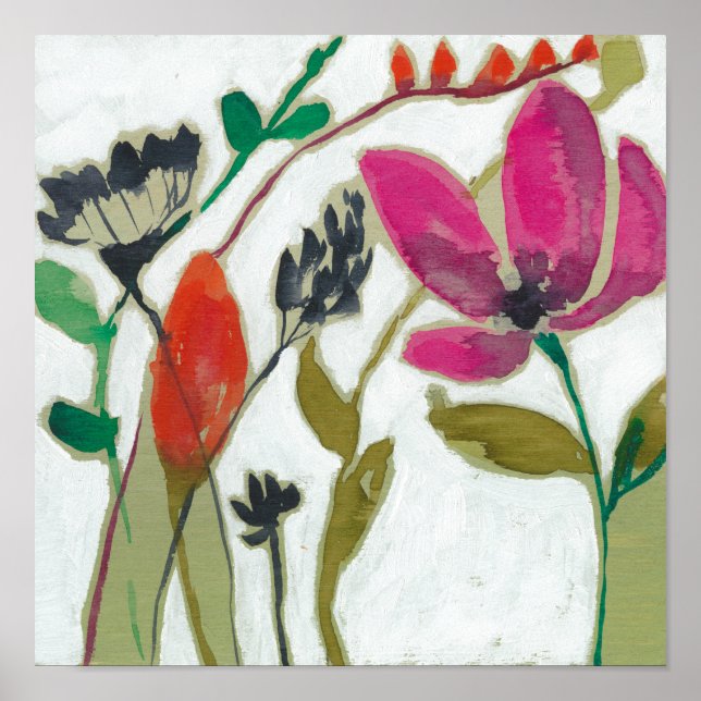 Affiche Fleurs vives (Devant)