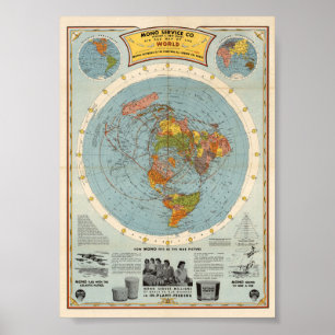 Affiche Flight Pattern Map