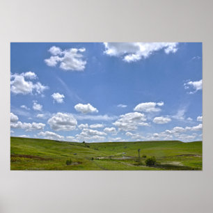 Affiche Flint Hills Ranch, Kansas