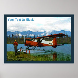 Affiche Floatplane De Havilland Beaver