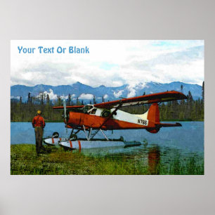 Affiche Floatplane De Havilland Beaver