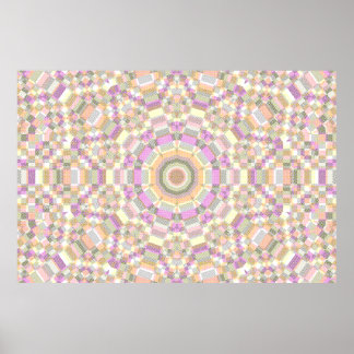 Affiche Floor Design for a Tarot Theater Piece var.2