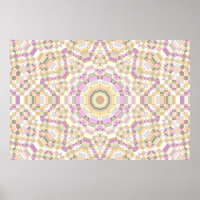 Affiche Floor Design for a Tarot Theater Piece var.2 (Devant)