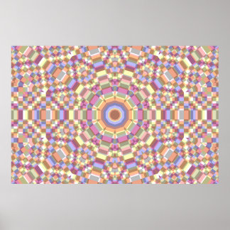 Affiche Floor Pattern For A Tarot Theater Piece