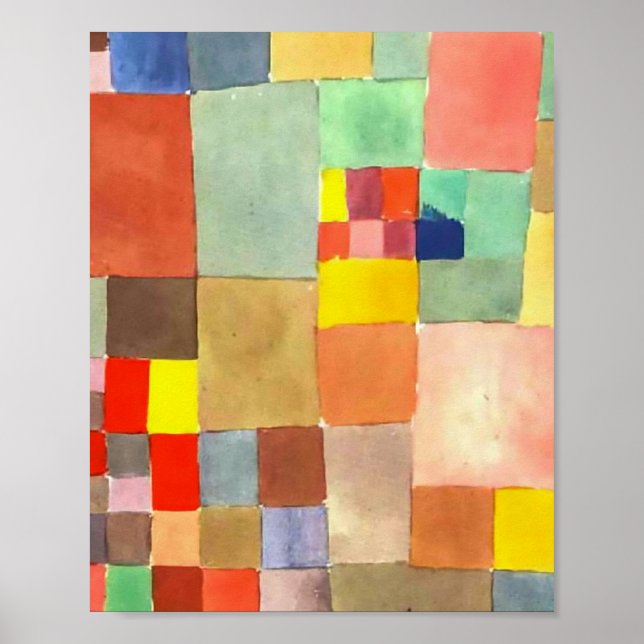 Affiche Flora Sur Le Sable Paul Klee (Devant)