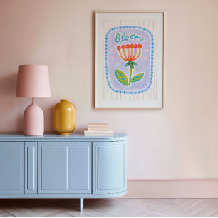 Affiche Floraison