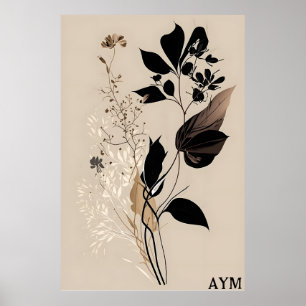 Affiche Floral
