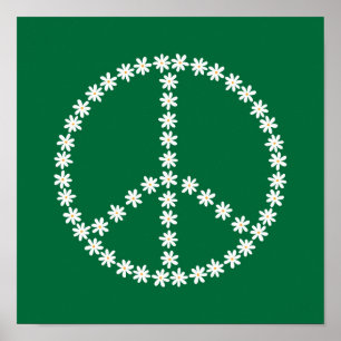 Affiche Floral de la paix