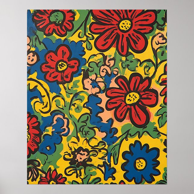 Affiche Floral Symphony (Devant)