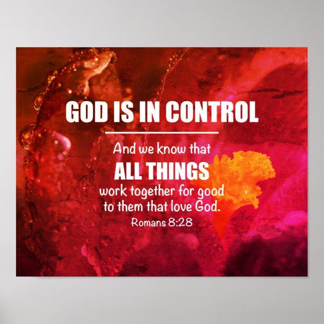 Affiche Floral TOUTES LES CHOSES FONCTIONNENT ENSEMBLE Rom (Devant)