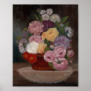 Affiche Floral vintage