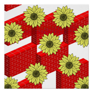 Affiche florale