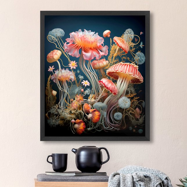 Affiche Flore botanique vintage illustration rétro antique (Créateur téléchargé)