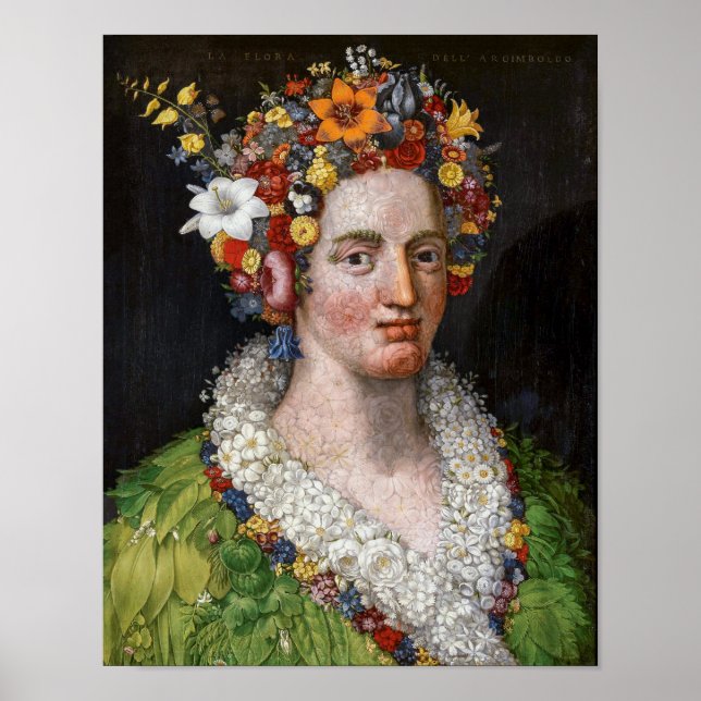 Affiche Flore | Giuseppe Arcimboldo | (Devant)