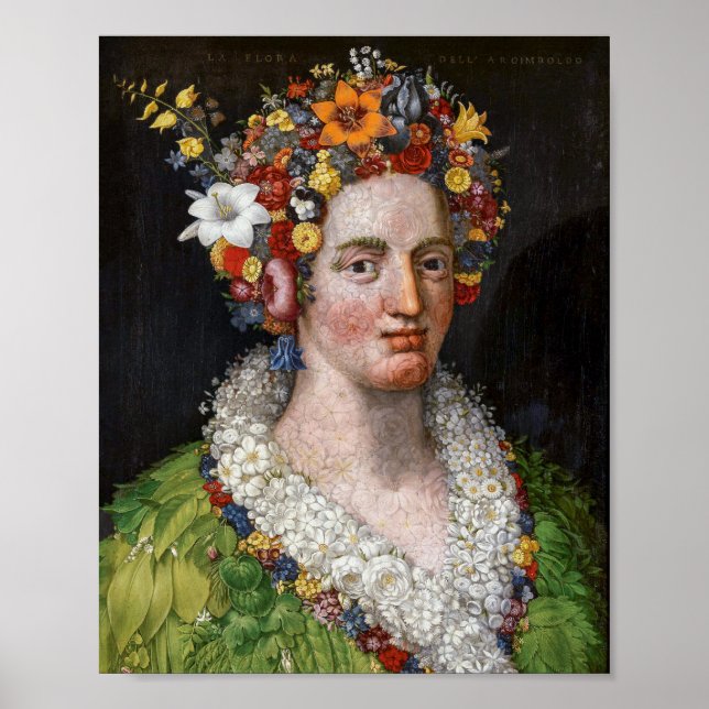 Affiche Flore | Giuseppe Arcimboldo | (Devant)