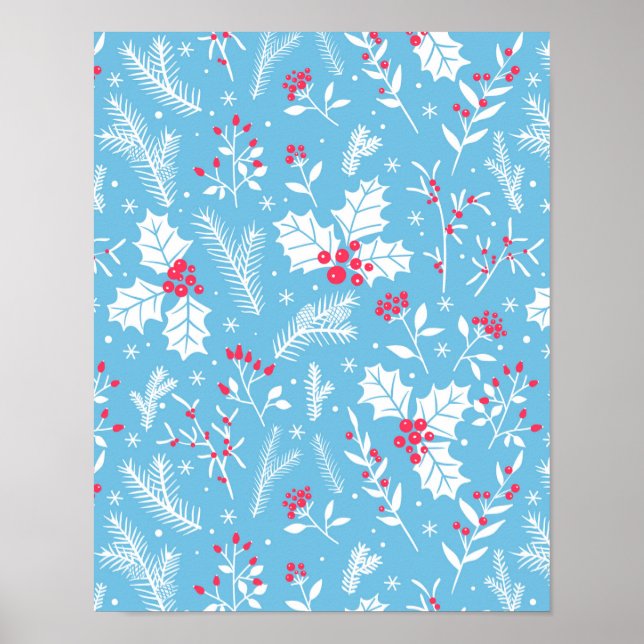 Affiche Flore hivernale 2 (Devant)