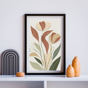 Affiche Flore VI intemporelle