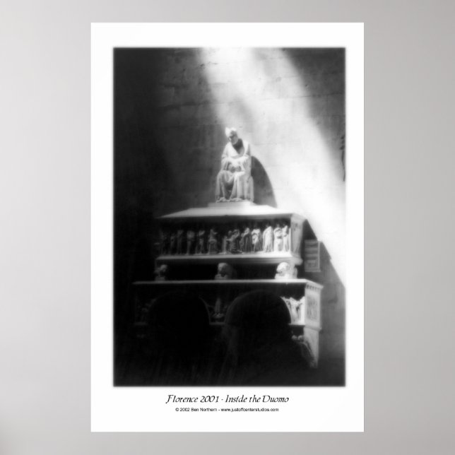 Affiche Florence 2001 - À l'intérieur du Duomo (Devant)