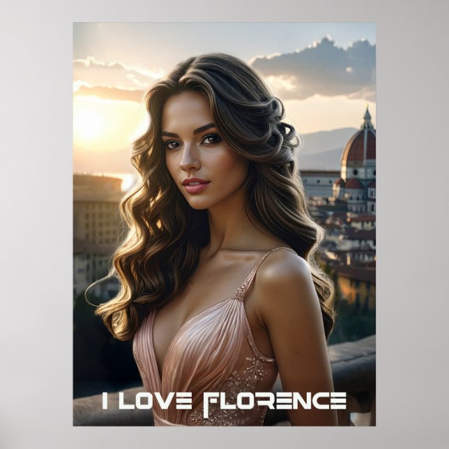 AFFICHE FLORENCE - ITALIE (Devant)